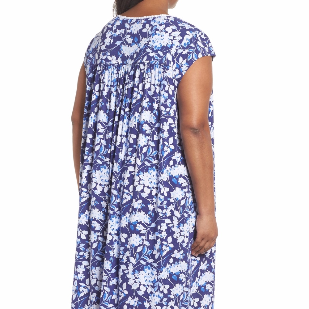 Eileen West Plus Size Waltz NIGHTGOWN - Picture 4 of 6
